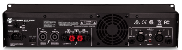 XLS1502 2CH POWER AMPLIFIER 525W @ 4OHM ,300W @ 8OHM, 775W @ 2OHM DUAL / 1150W @ 4OHM BRIDGED